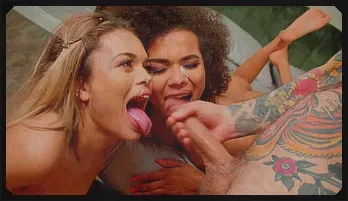 Alina Li & Destiny Cruz Hot Threesome with Small Hands