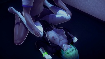 Uncensored cyberpunk hentai l Anime SFM