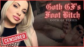 1080WMV Goth GF Vol 2: Foot Bitch (Beta Safe Censored Loser Porn)