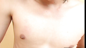 ”Slick young Latino passionately works on cumming”