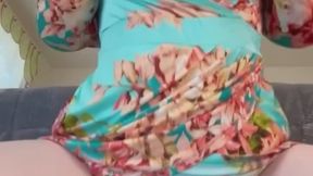 HUGE TITS DILDO RIDE