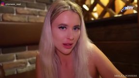 Hot step-mom pounds cherry stepson, meaty lollipop in humid pussy! Real couple