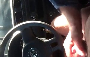 Wife gives head in the car