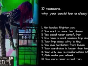Turning into a sissy