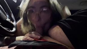 bj in the car