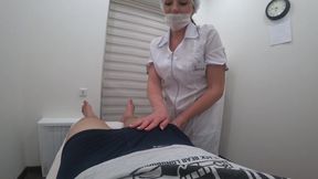 Real Nurse Sucked Dick After Massage