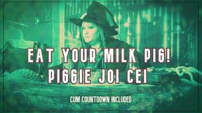 AUDIO ONLY - Eat your milk pig