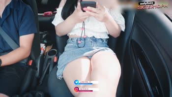 Skter10's Czech Cutie Sucks Dick in Public Car Session