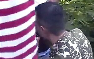 African Boys fucks White Guy in the Woods
