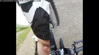 Radfahren ohne Hose