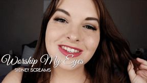 Worship my Eyes - An eye fetish scene featuring: brown eyes, mental domination, mesmerize, mindfuck, and face fetish - 1080 WMV