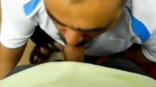 Naughty Uber-Cute Shaft gets his mouth and ass stuffed by his daddy bear