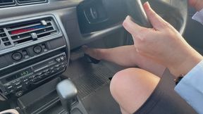 Embarrassed Boss in Christian Louboutin’s Can’t Stop The Stalling - Intense Pedal Pumping