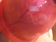 Ftm pussy pump clit orgasm!