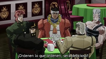 jojo&#039_s bizarre adventure stardust crusaders capitulo 4 (sin censura)