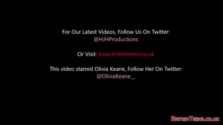 British 18 Year Old Teasing &amp; Playing With Her Ass