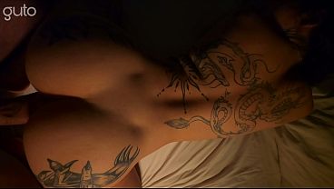 Tattooed Latina gets pounded all night long
