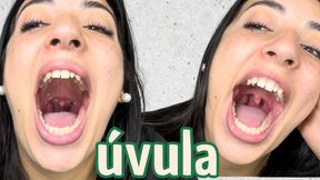 Exploring My Uvula with Bubbles Up Close