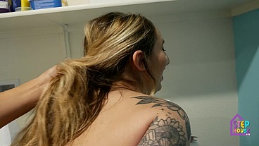 Stepbrother Finds Stepsis Stuck In The Dryer