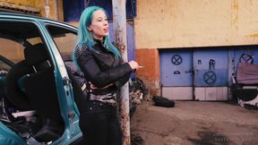 Smoking in the Wrecking Yard