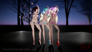 MMD R18 4k UHD Bikini MIku &nbsp;- DDD - 1067