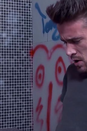 Leyla &amp; Luke Hotrod, real good sex in the toilet