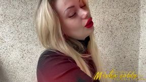 Smoking lipstification! Stare, goon, and lose all your controls!