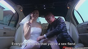 Bride Gets Fucked Hard By Husband And His Friend