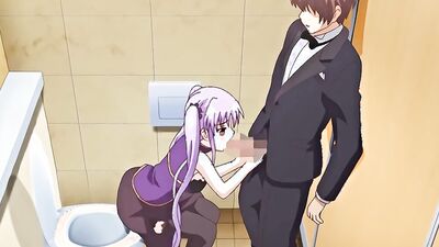 Watch this cartoon babe blow her boss & get pounded hard