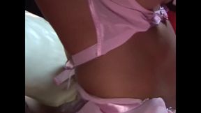 Seductive Slut in Lingerie Teases Before Swallowing Every Drop