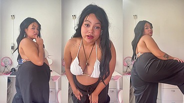 Farting with baggy pants to make you cum JOI