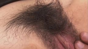 Japanese MILF squirts while horny coworker plays with her pussy