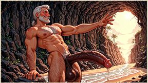 Rock Hard Men Ai Art