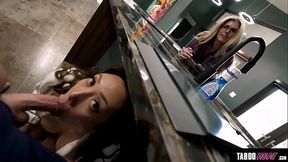 TABOOHEAT Sneaking Around with My Stepmom'_s Hot Asian Friend Kaya Knight