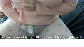 Hot MOM spreads her juicy, tight pussy in sexy solo masturbation session