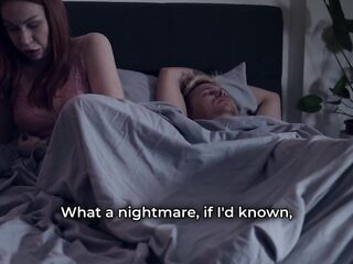 My Redhead Stepmom Sneaks Into My Couch at Night Hopeless for My Hard Rod