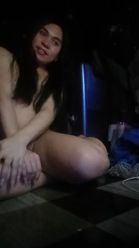 Pure temptation, A trans beauty's intimate solo pleasure