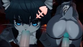 Pov Horny Femboy Shark Cant Hide His Love For Cock