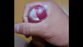 Skin–On Masturbation Leads to Juicy Ejaculation for Short Phimosis Cock