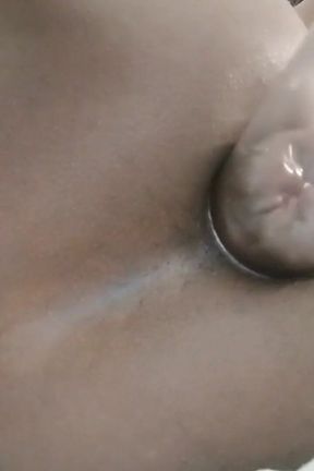 fanclub Skinny Black Boy Flattens up His Anus Until It&#039;s Ready to Fuck - Dj Buttpussy