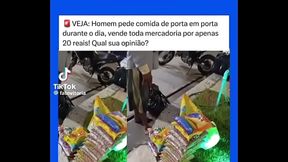 Mendigo n&atilde_o tinha fog&atilde_o e tomou muito saco