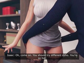 Hawt cg animation office sex where lewd mother i'd like to fuck screws with boss