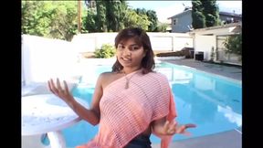 Barely-legal Sexy Brunette Sways on a Massive Oversized Cock!