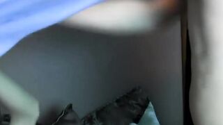 Skinny Guy Riding His Lover's Dick While Giving A Blow Job - Hot Couple Sex