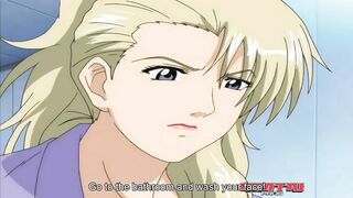 Hentai Pros - Horny Blonde Secretary just can't Stop Masturbating at the Office