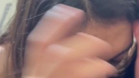 Caliente Latina enjoys deepthroat and rides cock