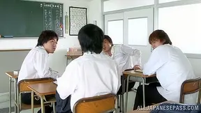 Hairy Asian Tutor Slut Eats Wet Pussy - Steamy Lesbian Scene