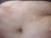 Belly button finger fuck