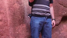 Redhead Sucks Uncircumcised Cock In Public