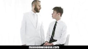 Missionary Boy Gives A Priest A Cum Facial